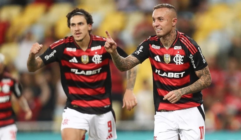 Flamengo atropela o Botafogo-PB e vai às oitavas de final da Copa do Brasil