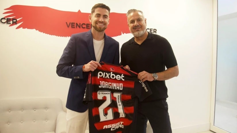 Flamengo anuncia Jorginho, ex-Arsenal, como reforço de peso para o Mundial