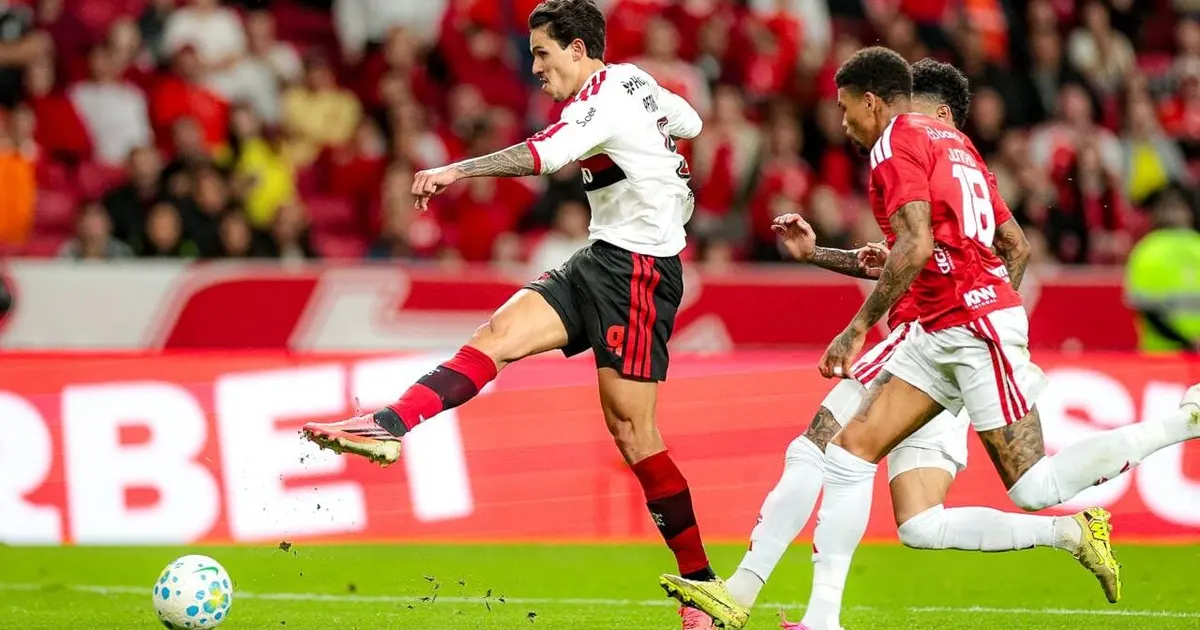 Flamengo empata com Internacional e perde chance de se aproximar do líder do Brasileirão