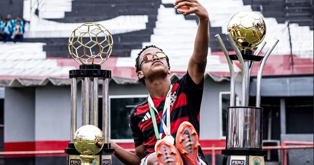 Kauã Pavuna: O jovem talento do Flamengo que pode brilhar na Copa de 2030