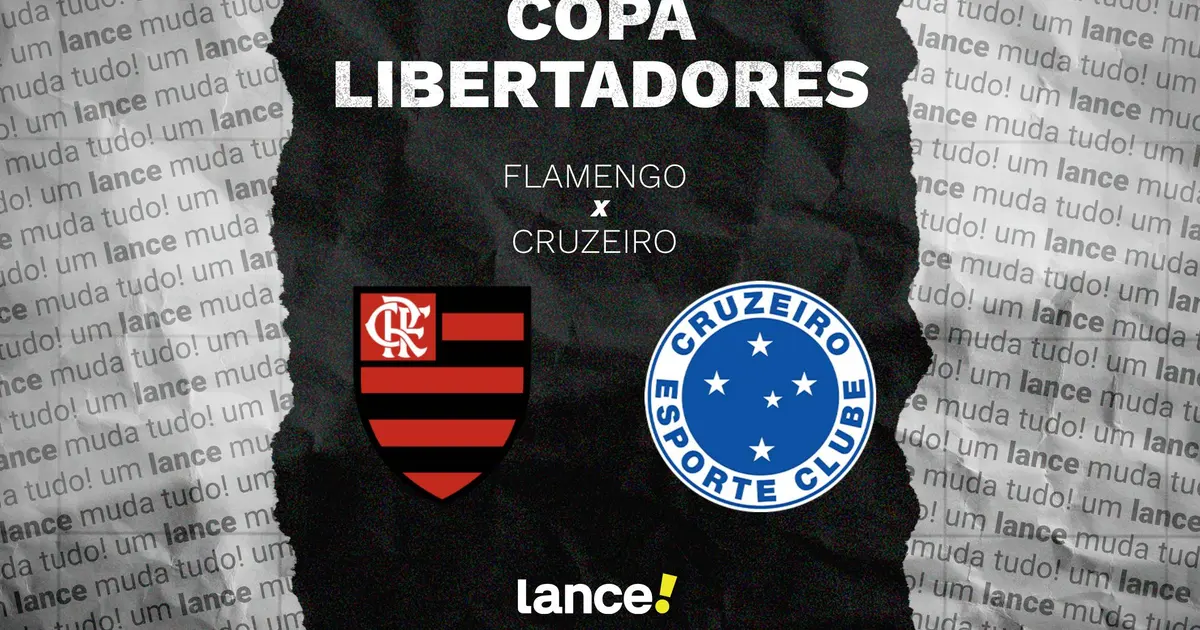 Flamengo e Cruzeiro se enfrentam no Maracanã pela Libertadores nesta quarta-feira