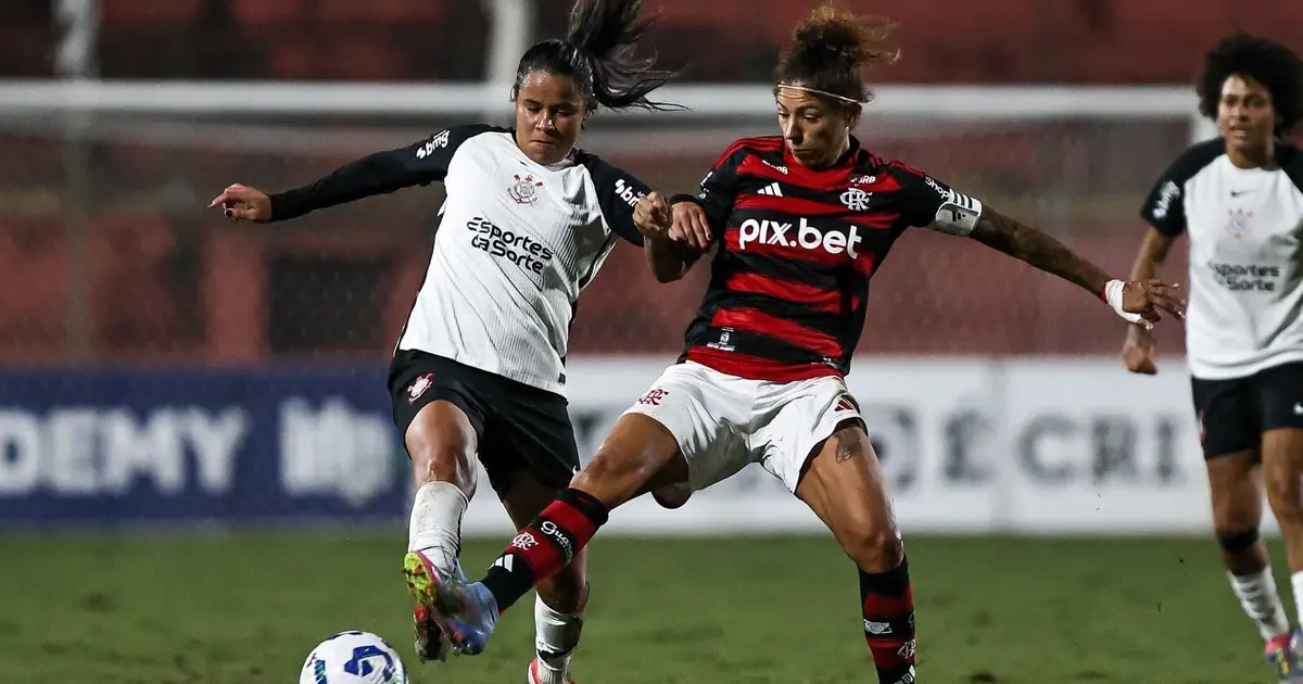 Flamengo e Corinthians se enfrentam em busca de liderança no Brasileirão Feminino