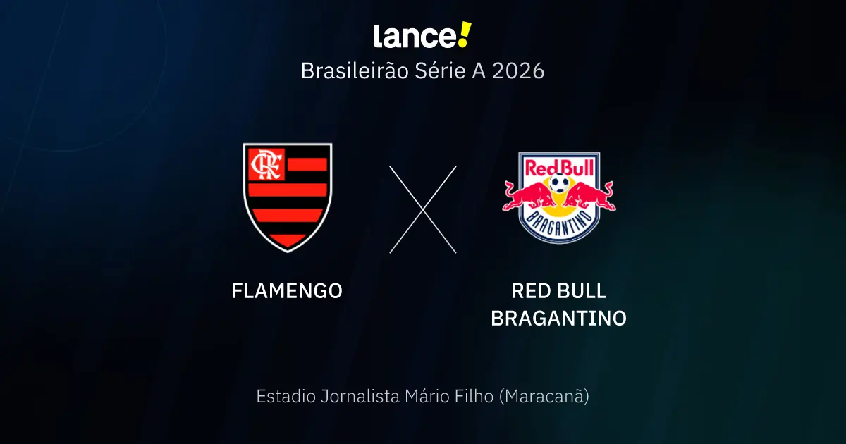 Flamengo e Red Bull Bragantino se enfrentam no Maracanã pelo Brasileirão