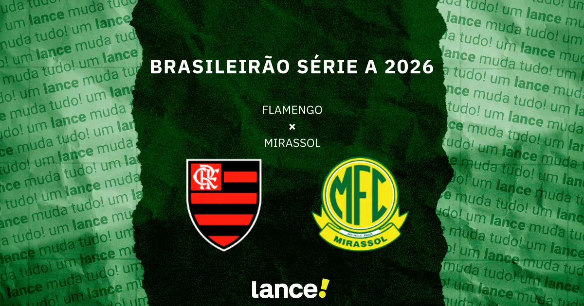 Flamengo e Mirassol se enfrentam no Maracanã pelo Brasileirão nesta quarta-feira