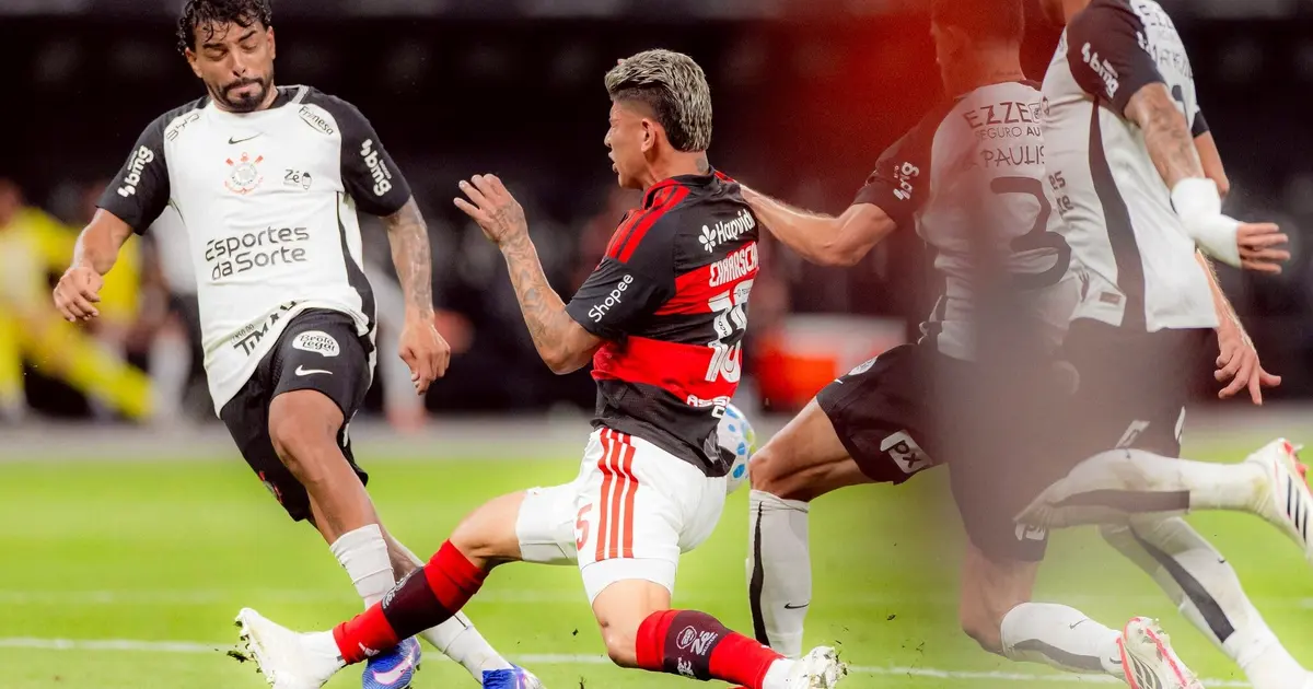 Flamengo e Corinthians devem poupar jogadores no clássico deste domingo