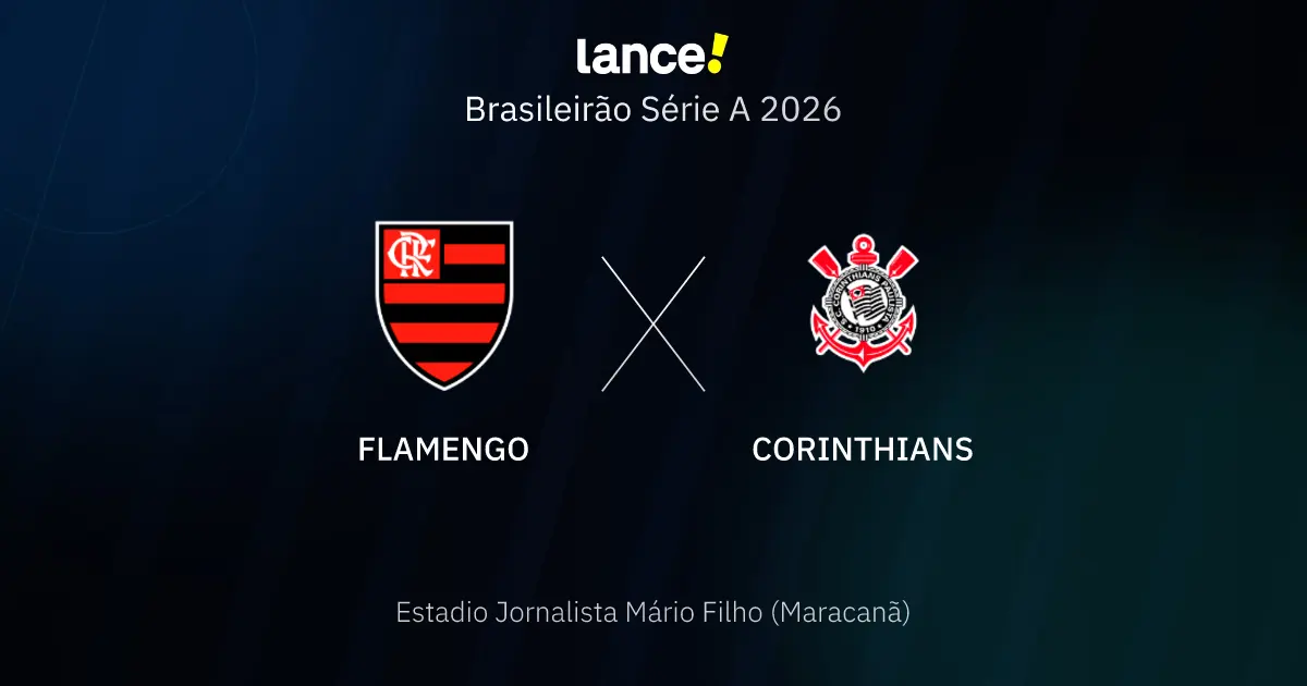 Flamengo e Corinthians se enfrentam no Maracanã pela 27ª rodada do Brasileirão