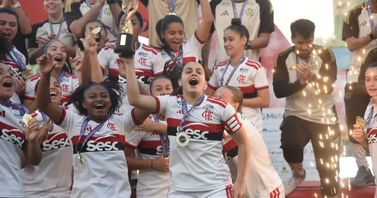 Flamengo conquista título internacional ao vencer o São Paulo no Feminino