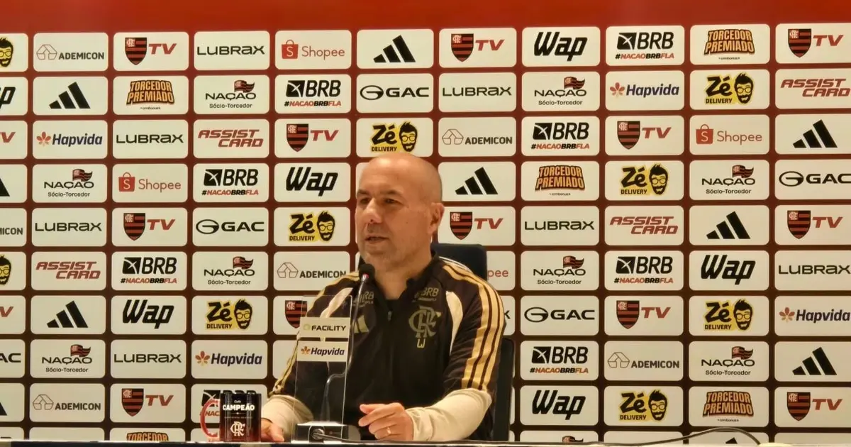 Leonardo Jardim analisa desempenho de Pedro após vitória do Flamengo sobre o Fluminense