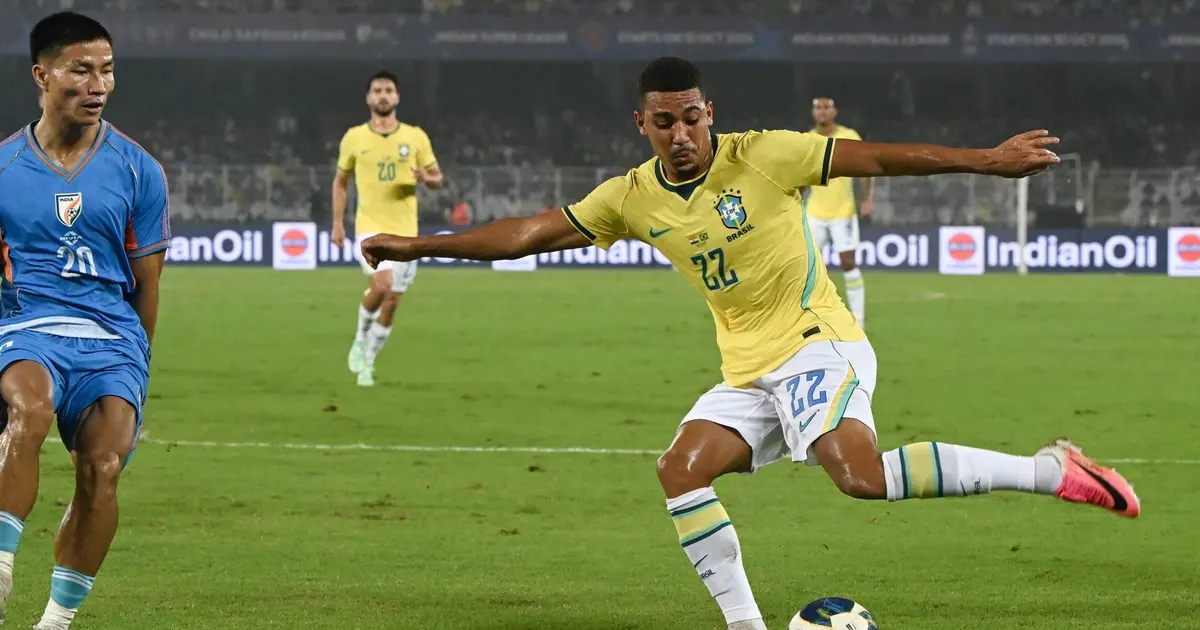 Samuel Lino brilha na Seleção e se destaca em goleada sobre a Índia